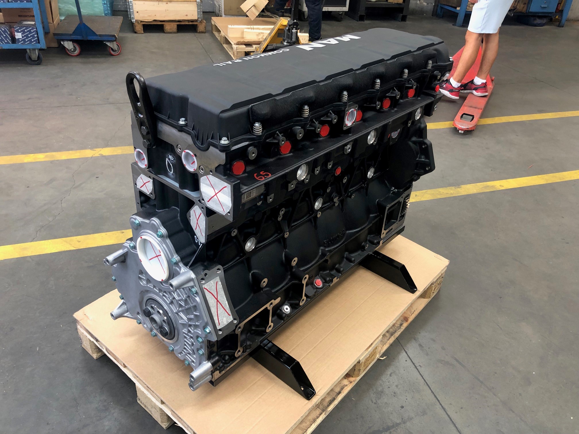 motore alleggerito man d2676lf63 d2676 lf63 d2676lf64 d2676 lf64